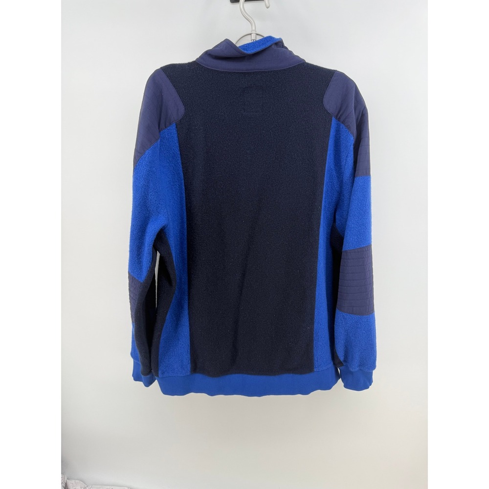 Topo‎ Designs Global Mens 1/4 Zip Sweater Pullover Color Block Fleece Wool XL - Picture 2 of 6